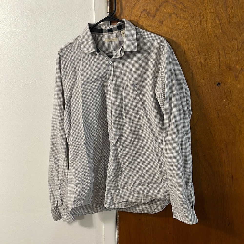 burberry button up